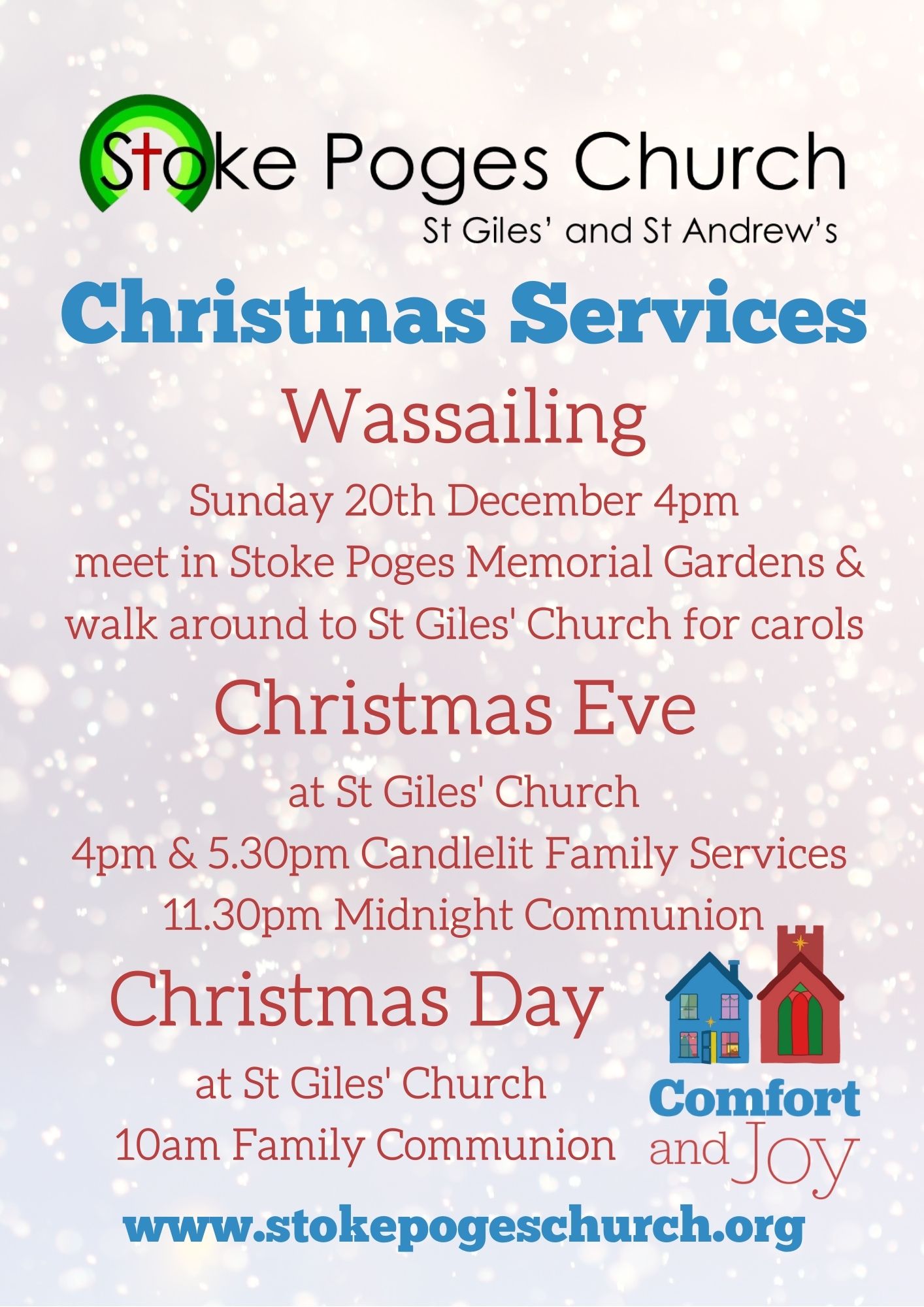 A4 Christmas poster
